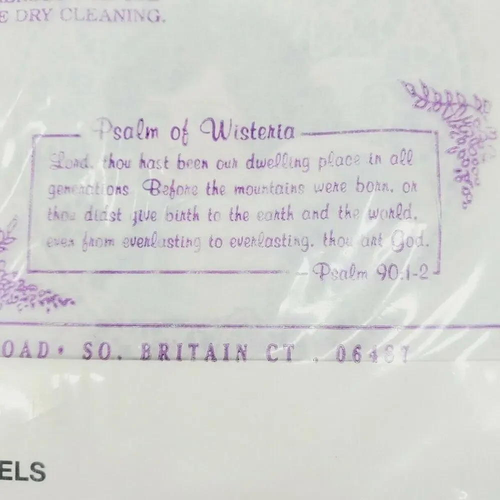 Vintage 90s WISTERIA Victorian Cherub Angels Iron On Transfers Cottagecore FC-24 - Picture 5 of 7
